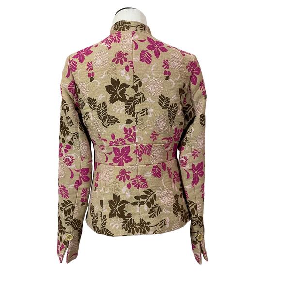 Vintage Liquid Floral Jacket - 6 - Picture 2 of 12